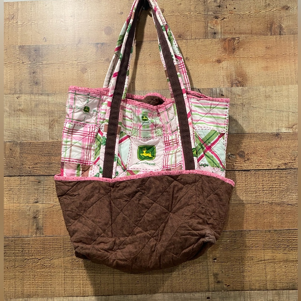 John Deere Quilted Tote Bag X Large